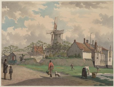 Ancien moulin à vent de cacao De Goede Verwachting à Amsterdam - Johan Rieke